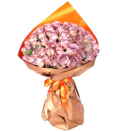 Lilac Roses Bouquet